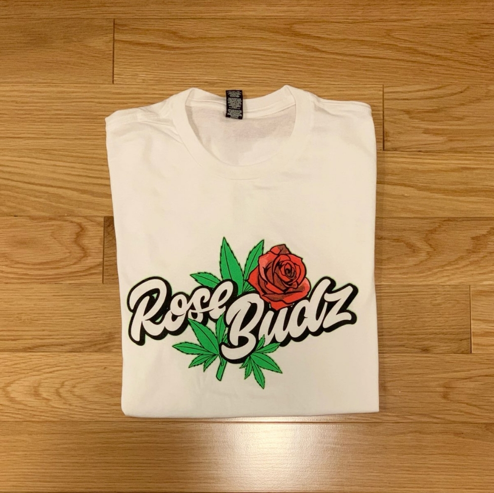 RoseBudz White T